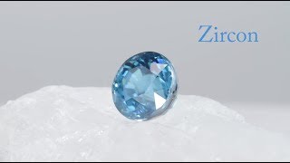 4.38 Carat Blue Cambodian Zircon - GemSelect Video Review