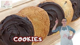 Como hacer COOKIES  CLASICAS, DE VAINILLA o con CHOCOLATE! una receta rica y fácil!