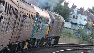 (4K) BR west coast class 33029 with 31128 depart casleford with the Scarborough spar express