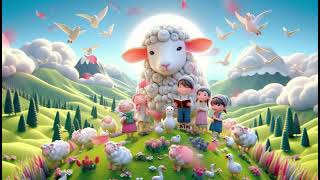 Sheep on the Hill | A Sweet and Fun Kids Song | Nursery Rhyme