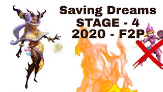 LORD MOBILE - Dream Witch Limited Challenge Stage 4  2020 | saving dreams stage 4 - 2020 | F2P