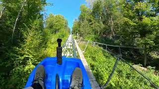 Thunderbolt Mountain Coster POV Berkshire East Mountain Resort