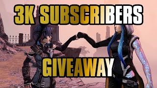 3000 Subs Celebration: Borderlands 3 Giveaway! *FINISHED*