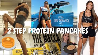 Super 💥 simple  Protein Pancakes | 2 Ingredients!