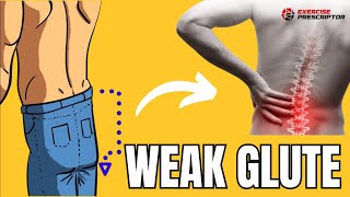 Do weak Glutes lead to Lower Back Pain? Perform Glute Bridges with us to avoid lower back pain.