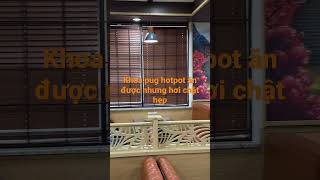 Khoa pug hotpot restaurant ăn được nhưng hơi chật hẹp. Có thể đây là lý do đóng cửa