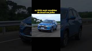 Os SUVs mais vendidos do Brasil