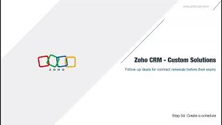 Follow-up deals for contract renewals | Zoho CRM Solutions