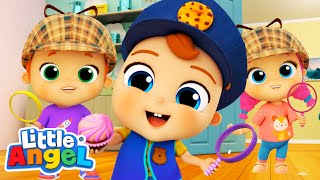 Cookie Detectives | Baby John’s Playtime Songs & Nursery Rhymes @littleangel