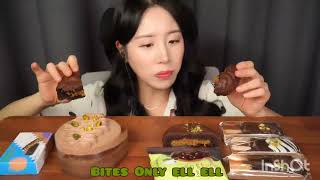 Bites Only Dubai Chocolate Pistachio Desserts COSY ASMR