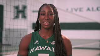 Healthier Hi-Lights: Amber Igiede (University of Hawaii Women's Volleyball)