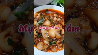 MỰC RIM MẮM - Cơm chiều đơn giản 63. #gocnhociro #shortsvideo #cooking