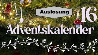 Die Auslosung vom Gartenadventskalender, Türchen 16 der Gartenpapa