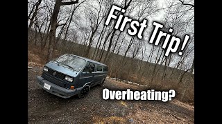 Driving a Overheating Vanagon to West Virginia to Camp - VanLife 3