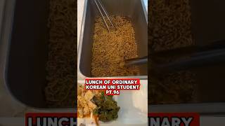 Lunch of Ordinary Korean University Student pt.96 #food #foodie #mukbang #lunch #shorts