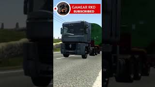 Renault truck simulator games walking on rode#music #eurotrucksimulator#trending #shortsvideo #viral