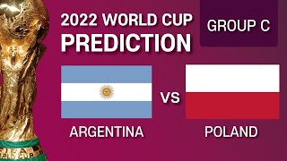 ⚽️Group C : Argentina vs Poland ⚽️2022 World Cup Draw Qatar : Predictions ワールドカップ 世界杯 월드컵 विश्व कप