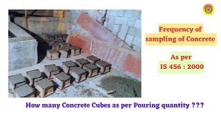 Frequency of Sampling || Concrete Cubes Casting || IS 456#civilengineering#construction#vimutti_coe