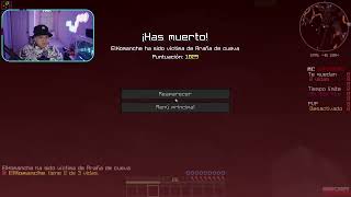 Primera Muerte de Ibai en Minecraft Extremo