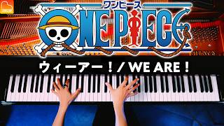 「ウィーアー！」ワンピース初代オープニング曲《楽譜あり》ONE PIECE - ピアノ - Piano - CANACANA