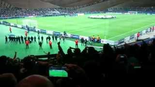 PSG Vs APOEL - 5/11/2014 - Είσοδος ομάδων - Entrance