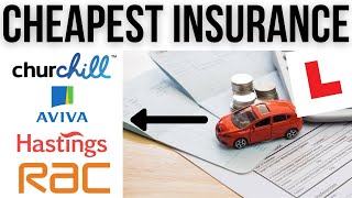 CHEAPEST UK Car Insurance For Young Drivers! (SAVE £££)