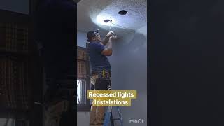 Como Instalar Recessed Lights/How install Recessed Lights