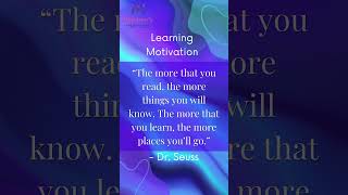 There is more to learning 1