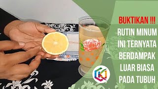 Inilah Manfaat Rutin Minum Air Lemon Hangat di Pagi Hari