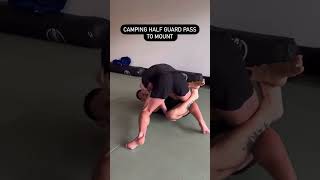 John Wayne Sweep to Camping Half guard Pass