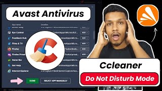 How to enable ccleaner do not disturb mode in avast antivirus | avast do not disturb mode settings