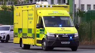 BRAND NEW HART Secondary Response Vehicle turning out from Oldbury Ambulance Station