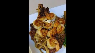 RibEye Steak N Shrimp Grilled Recipe  Easy N VERY TENDER