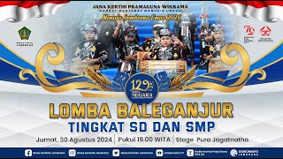 Lomba Baleganjur Tingkat SD dan SMP