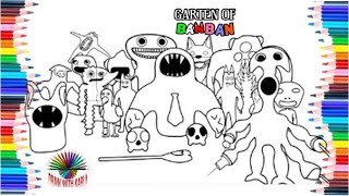 Garten Of Banban New Coloring Pages / How to color All Bosse and Monster from Banban 7 & Banban 6