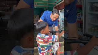 Tuan Faruk beli es cream pake sepeda #davidsunairi #wargads #anakdesa #minivlog #comedy