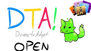 OPEN DTA! || 5 designs || Read Desc!