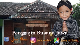 Busana Jawa Surjan Kembang