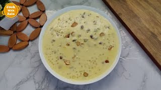 Sabudana Kheer Recipe by Cook With Zain