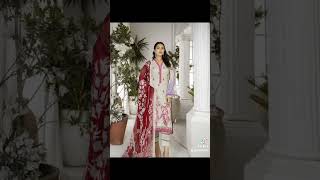 Elegant Women's Printed Lawn 3-Piece Suit - Summer Collection 2024  #dress #fashiontrends