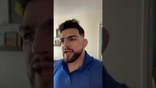 KELVIN GASTELUM JUST ARRIVED HE IS READY FOR FIGHT