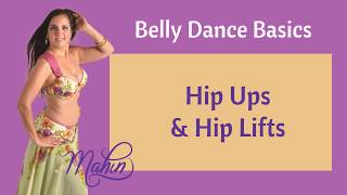 ⭐How to Bellydance : Basics for Beginners : Hip Ups & Lifts ⭐