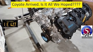 Coupe Engine Arrives