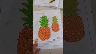 fruits colouring my baby 😘🍓🍍🥭🍐🍇🍒🍋🖌️🎨