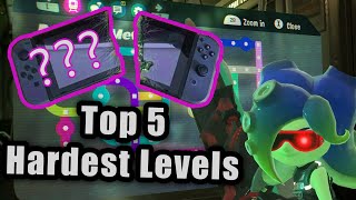 Top 5 HARDEST levels in Octo Expansion Speedrunning