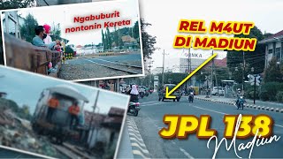 Perlintasan Kereta Api Viral yang ada di Madiun | Seputar Madiun eps 1