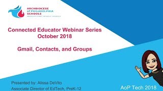 Connect Educators Webinar Series  October 2018 - Google Certification Level 1