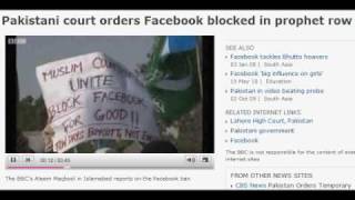 Pakistan blocks facebook over "draw muhammad day"