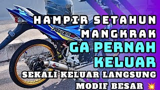 MODIF SATRIA FU!! PASANG VELG RCB GOLD PALANG 5 SP522 BAN PIRELLI DISC BRAKE TDR - PROJECT SATIRA 😍