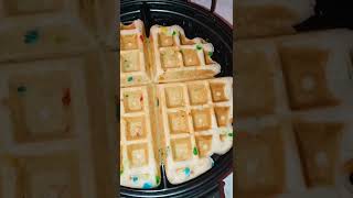 Funfetti Waffels